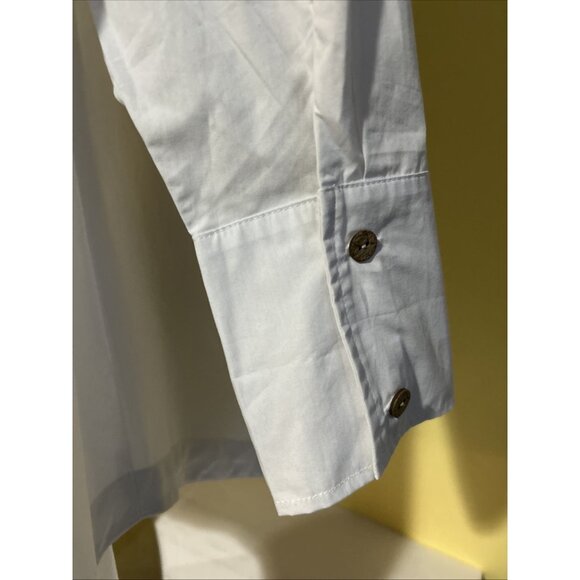 Art To Wear Cupcake International Floral Abstract L 100% Cotton Jacket Shirt - Picture 8 of 13